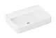 Hansgrohe-Xanuia-Q-Waschtisch-Compact-550-370-ohne-Hahnloch-und-Ueberlauf-Weiss-60212450 gallery number 1